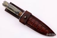 Hunter w/ Twist Damascus Pattern 