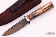 Hunter w/ Birds Eye Damascus 