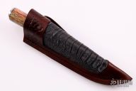 Hunter w/ Birds Eye Damascus 