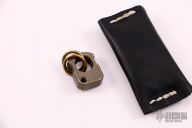 Mokume Nano w/ Magnet and Leather Pouch