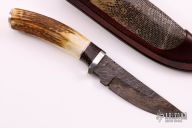 Hunter w/ Sambar Stag & Black Palm 