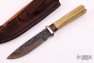 Hunter w/ Birds Eye Damascus