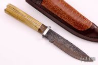 Hunter w/ Birds Eye Damascus