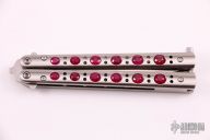 Model 67 Balisong w/ 24 Rubies