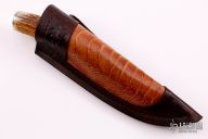 Hunter W/ birds Eye Damascus