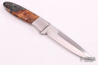 Burl Handled Spear Point 