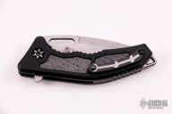 Medusa - Hand Ground Hand Rubbed Satin w/ Damascus inlays