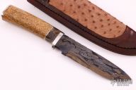 Hunter w/ Derr Mosaic Damascus