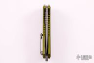  Medusa Manual Tanto Battleworn Serrated Green
