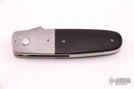 Damascus and Ebony Linerlock