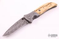 Mini Cujo D/A - Damascus and Mammoth Ivory