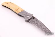 Mini Cujo D/A - Damascus and Mammoth Ivory