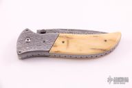 Mini Cujo D/A - Damascus and Mammoth Ivory