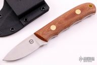 K-28 Dozier Personal - Natural Canvas Micarta