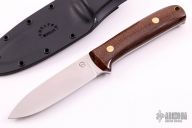 K-45 Dozier Kephart - Brown Burlap Micarta