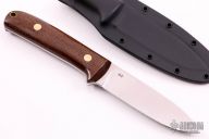 K-45 Dozier Kephart - Brown Burlap Micarta