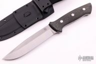KM-1 Ranger - Black Linen Micarta