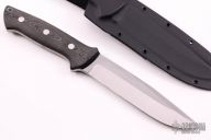 KM-1 Ranger - Black Linen Micarta