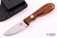 K-70 Black Widow Drop Point - Cocobolo