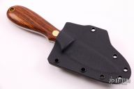 K-70 Black Widow Drop Point - Cocobolo