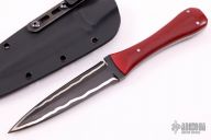 San Mai Damascus Dagger