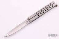 Vintage Model G968 Stainless Steel Balisong