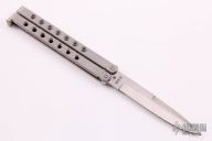 Vintage Model G968 Stainless Steel Balisong