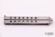 Vintage Model G968 Stainless Steel Balisong