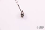 Sterling Silver Skull Necklace