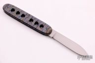 Customized SAK Solo - Flamed Ti Scales