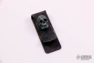 Vintage Finish Skull Money Clip