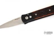 Godson Limited 761 - Black w/ Jigged Bone Inlays / Satin Blade / Plain Edge