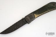 Mammoth-Damascus Linerlock Folder