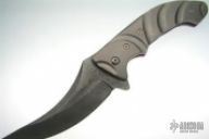 Damascus Tighe-Stick Flipper