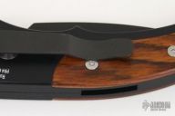 Runt J4 4407C - Black Handle / Cocobolo / Black Blade