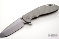XM-24 Framelock Flipper - 4" (Bead Blast / Gray G10)