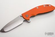 XM-24 Framelock Flipper - 4" (Hand-Ground / Orange G10)