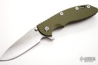 XM-24 Framelock Flipper - 4" (Hand-Ground / OD Green G10)