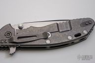 XM-24 Framelock Flipper - 4" (Hand-Ground / OD Green G10)