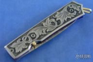 Damascus Liner Lock Folder