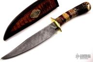 Damascus Fixed Blade