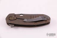 Smock Southard Flipper - Green Canvas Micarta