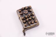  Custom Bronze Pile of Skulls Zippo - ONE 2016