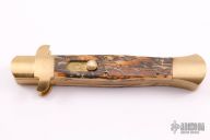 Custom Stiletto OTF - Mammoth Ivory