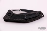 Medusa Auto - Tanto Black Two-Tone Carbon Fiber