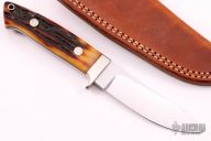 Semi-Skinner - Amber Jigged Bone