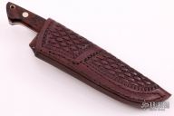 Loveless Style Drop Point Hunter - Desert Ironwood Burl