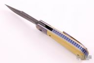 Lannys Clip Flipper - Damascus, MokuTi and Westinghouse