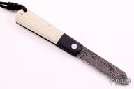 Barlow - Damascus Blade and Spring