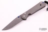 Large Sebenza 21 Plain - Damascus